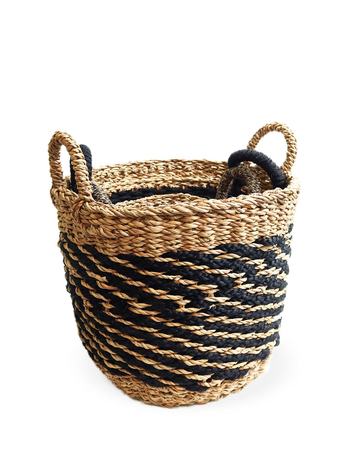 Ula Mesh Basket - Black - Plant Paradise Boutique