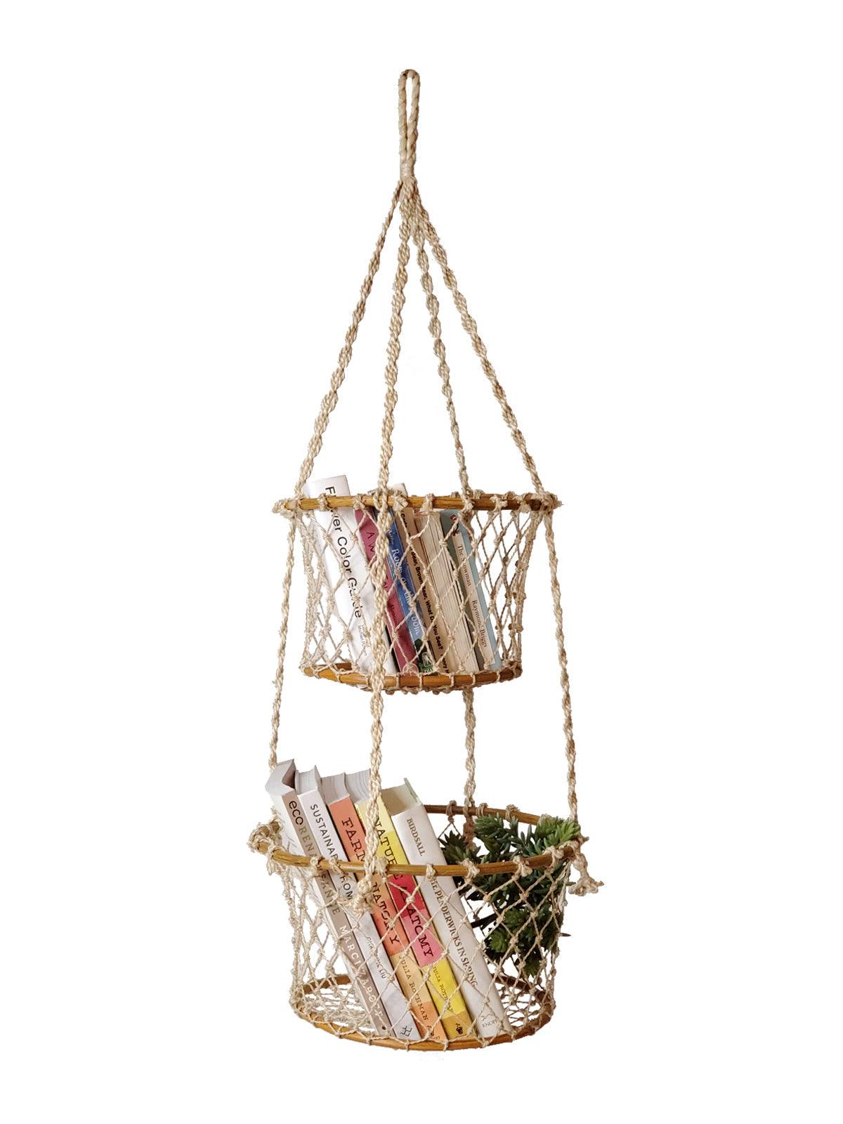 Double Hanging Basket - Plant Paradise Boutique