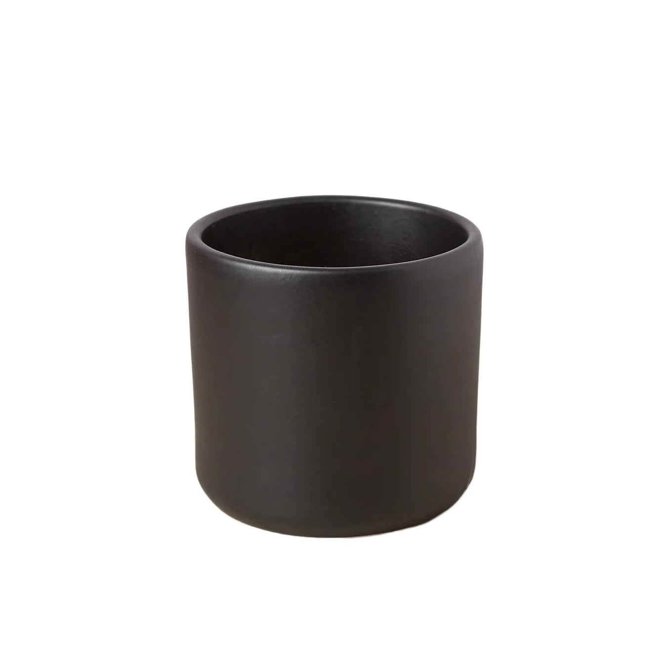 Black Cylinder Pot - Plant Paradise Boutique